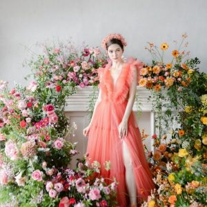 Alternative view of Coral Tulle Dress