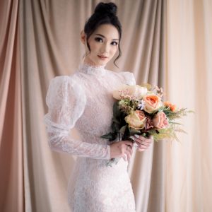 White Classic Regina Dress