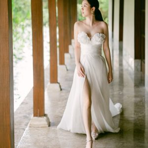 Alternative view of Shell Shaped Bustier