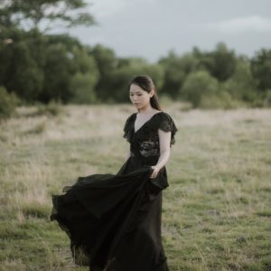 Alternative view of Backless V-neck Dress