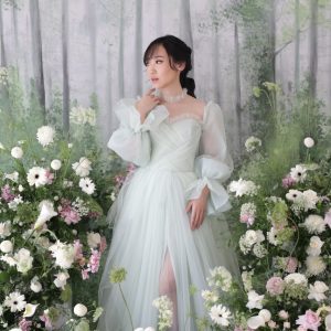 Soft Green Tulle Dress