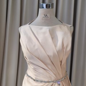 Alternative view of Champagne A-line Dress 1