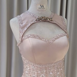 Alternative view of Champagne A-line Dress 3