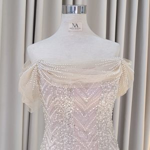 Alternative view of Champagne H-line Dress 1