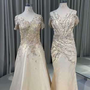 Champagne A-line & H-line Dress