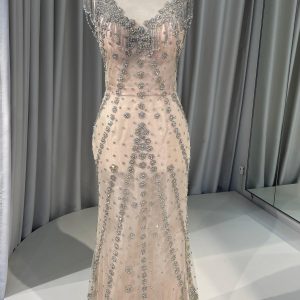 Champagne Mermaid Dress 3