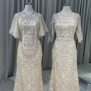 Champagne Mermaid Dress 6