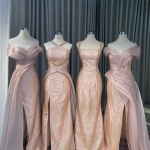 Rose Gold Mermaid Dress 1