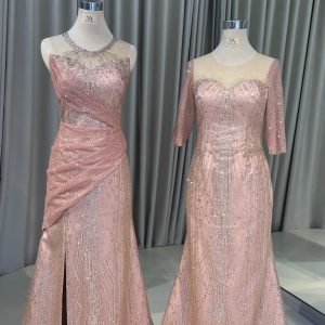 Rose Gold Mermaid Dress 3