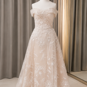 Alternative view of Champagne A-line Dress