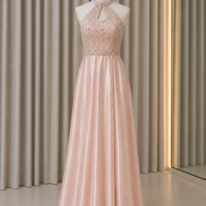 Soft Pink A-line Dress
