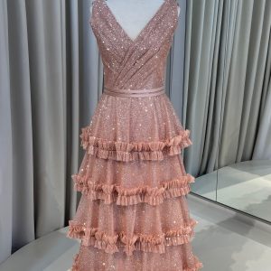 Alternative view of Rose Gold Mermaid & Tiered Dress