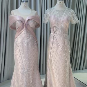 Rose Gold Mermaid Dress 5