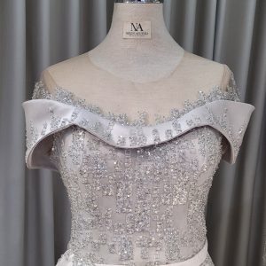 Alternative view of Grey Mermaid Dress