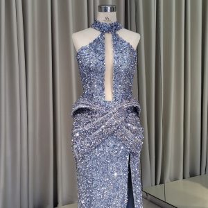 Denim Blue H-line Dress