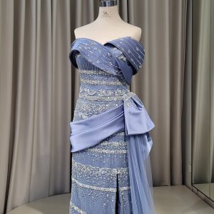 Denim Blue H-line Dress