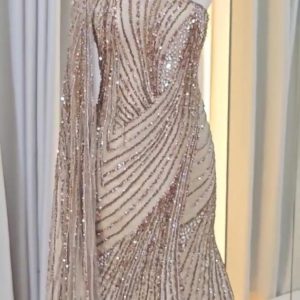 Bronze Mermaid Dress