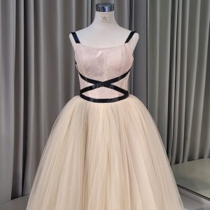Champagne A-line Dress