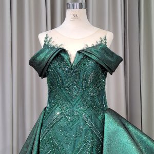 Alternative view of Emerald Green Mermaid Dress