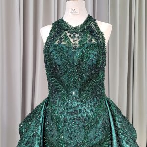 Alternative view of Emerald Green Mermaid Dress