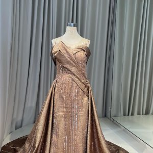Bronze Mermaid Dress
