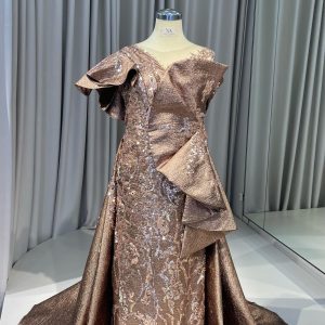 Bronze H-line Dress