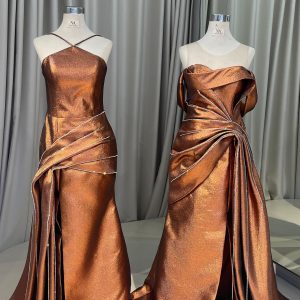 Terracotta Mermaid Dress