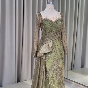 Alternative view of Olive Mermaid & A-line Dress