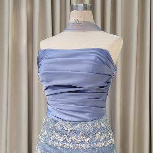 Alternative view of Denim Blue Pencil Midi Dress