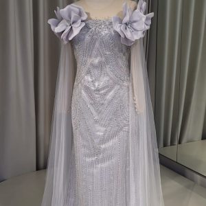 Silver Mermaid Dress