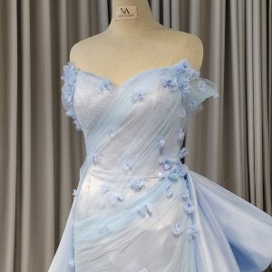 Baby Blue Mermaid Dress9