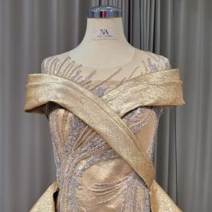 Alternative view of Gold Mermaid Dress 2