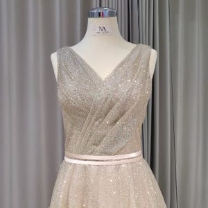 Alternative view of Champagne A-line Dress 5