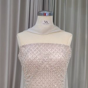 Alternative view of Champagne Dress with Pencil Skirt