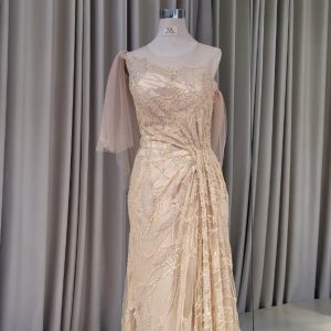 Champagne Mermaid Dress 8