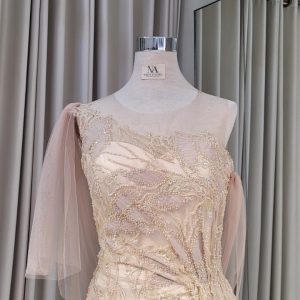 Alternative view of Champagne Mermaid Dress 8