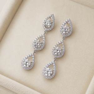 Teardrop Crystal Earrings